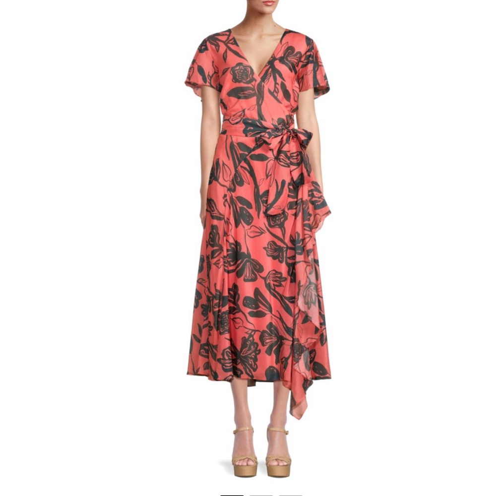 Tanya Taylor Women's Brie Silk-Blend Floral Maxi Dress - Picture 3 of 5